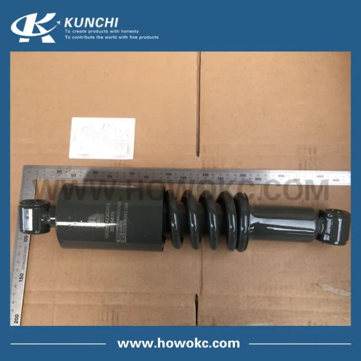 asy installation of cab front shock absorber